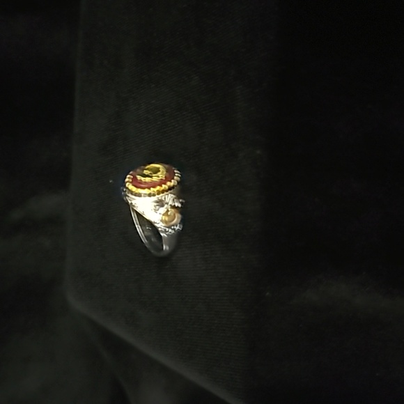 Men sterling  silver ring - Picture 4 of 7